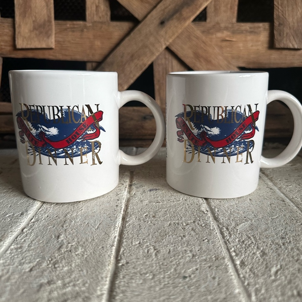 SET of Republican Senate House Dinner mugs, June 15, 1994 (20)